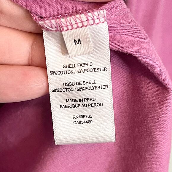 Rebecca Taylor Purple womens Ruched Long Sleeve Shoulder Knit Top Medium - Picture 7 of 16